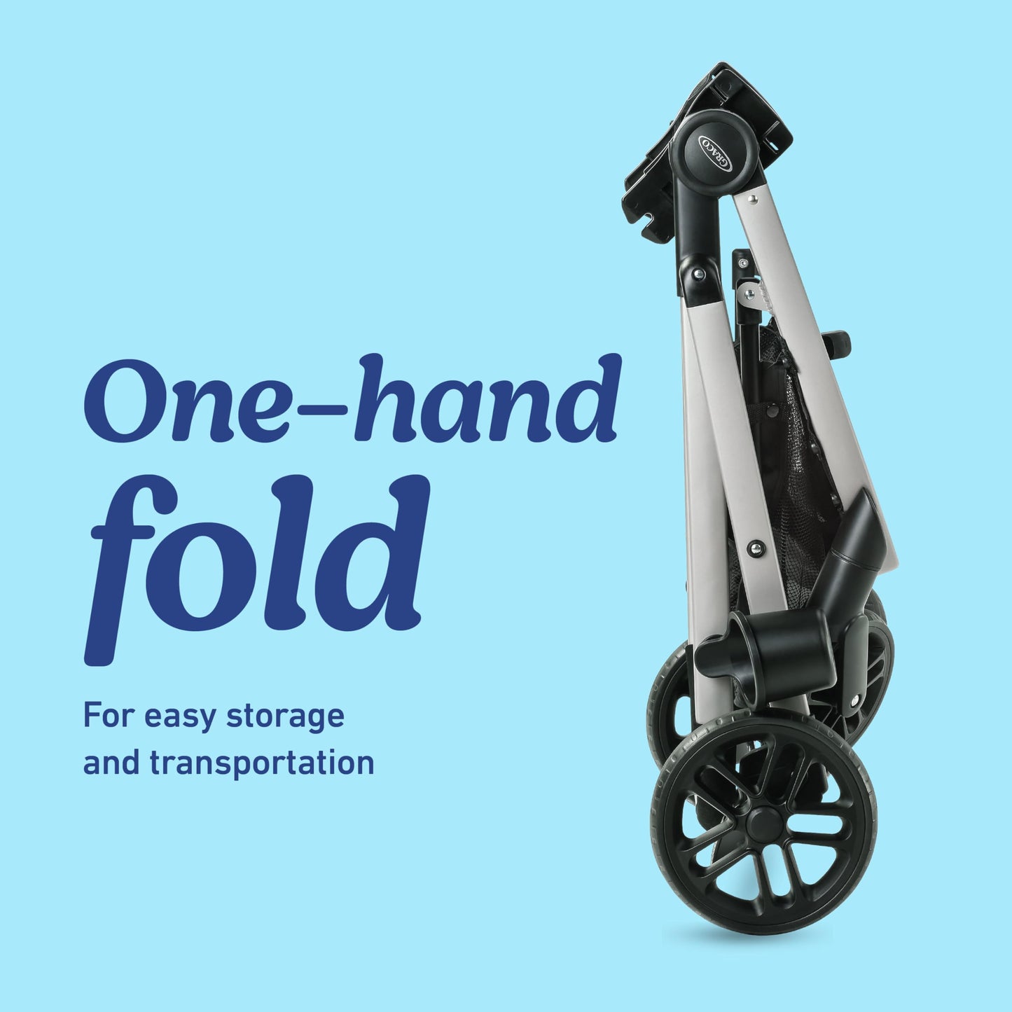 Graco Modes Pramette travel system with SnugRide 35 infant car seat, stroller, and toddler seat in Ellington color.