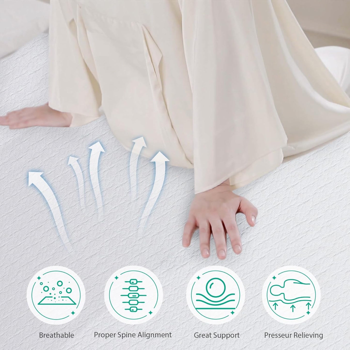Queen Mattress - 8 Inch Kudospop