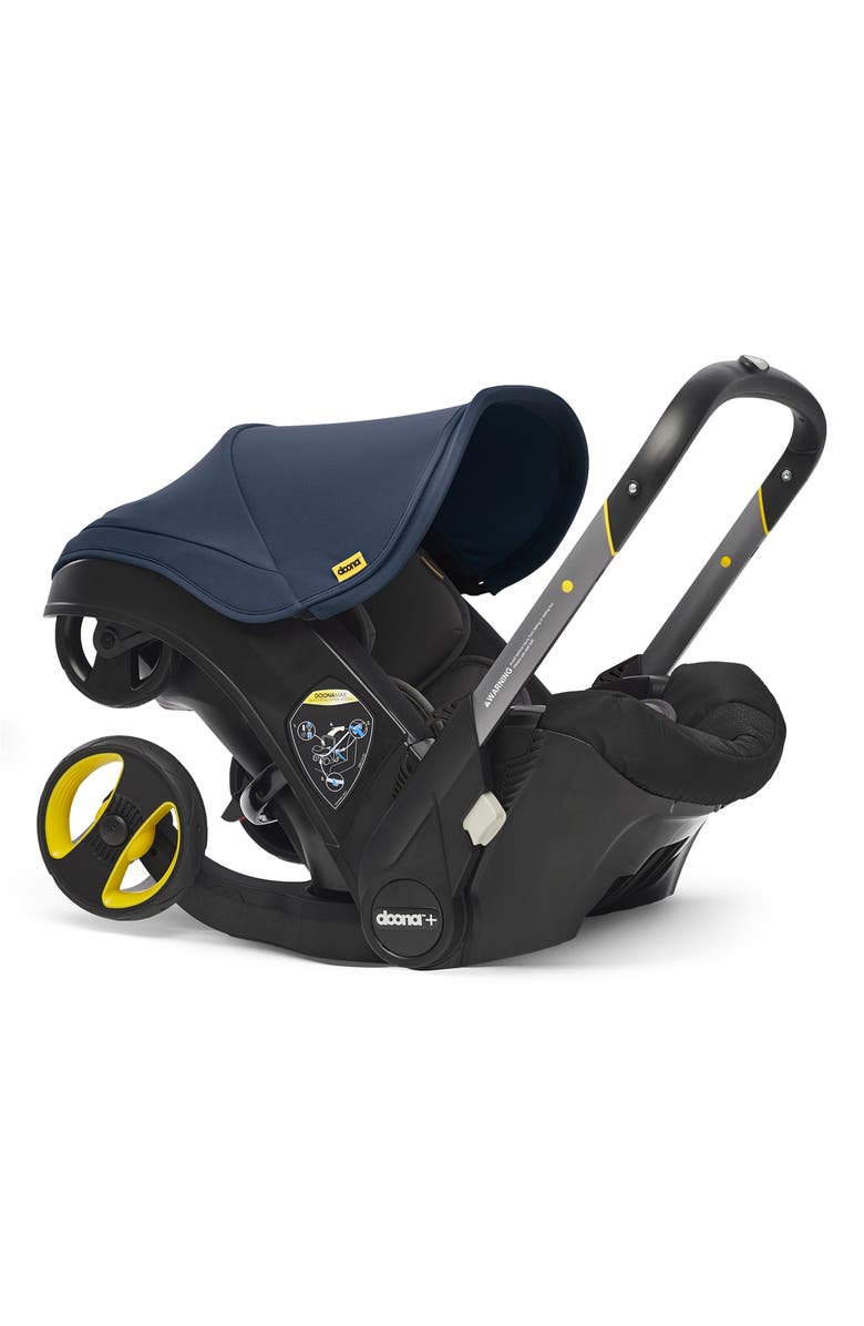 NovaBaby Convertible Infant Car Seat And Compact Stroller System With Base - Air Travel Certified For Easy Airports