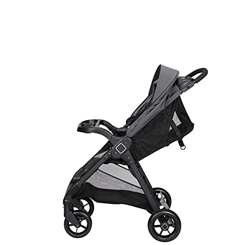 Safety 1st Smooth Ride travel system stroller with OnBoard FLX infant car seat, large canopy, foldable design, and ample storage.