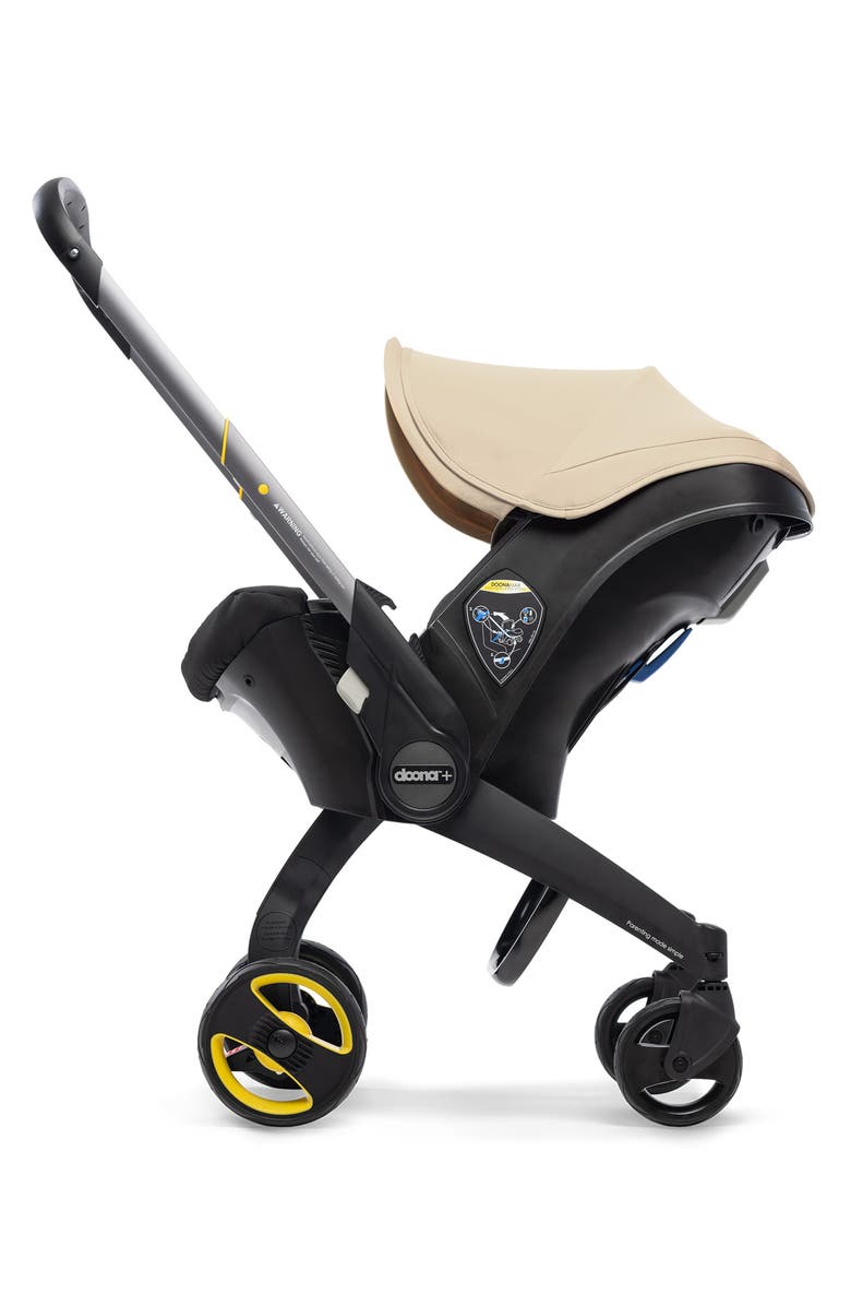 NovaBaby Convertible Infant Car Seat And Compact Stroller System With Base - Air Travel Certified For Easy Airports