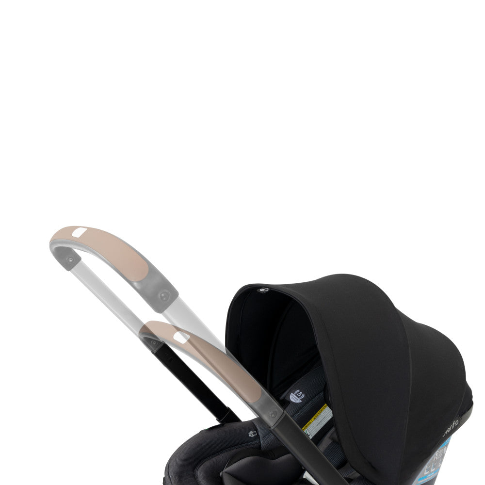 Evenflo Shyft DualRide w/ Carryall Storage Infant Car Seat + Stroller