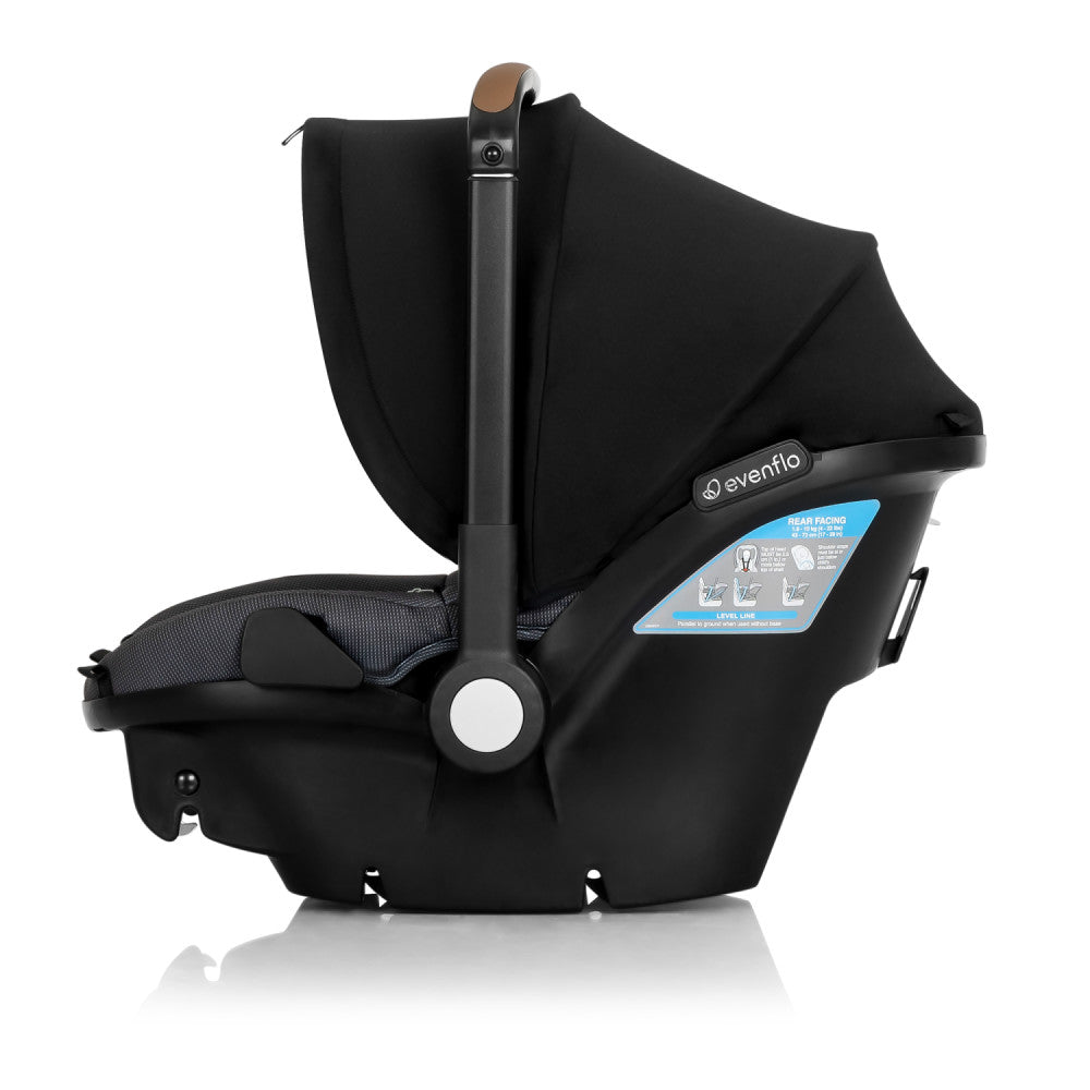 Evenflo Shyft DualRide w/ Carryall Storage Infant Car Seat + Stroller