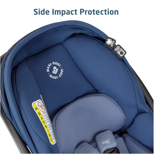 Maxi-Cosi Zelia Luxe 5-in-1 modular travel system with stroller, car seat, and accessories for versatile family travel.