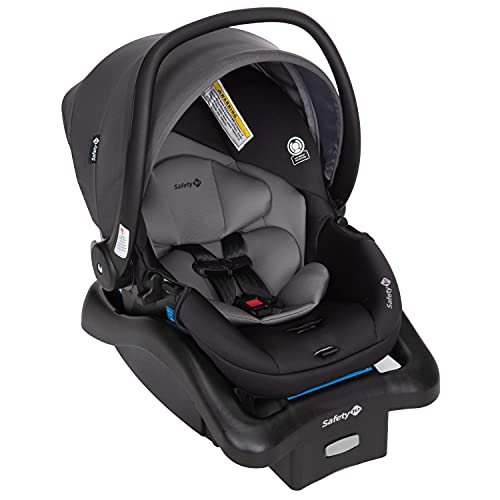Safety 1st Smooth Ride travel system stroller with OnBoard FLX infant car seat, large canopy, ample storage, foldable design, rear-facing.