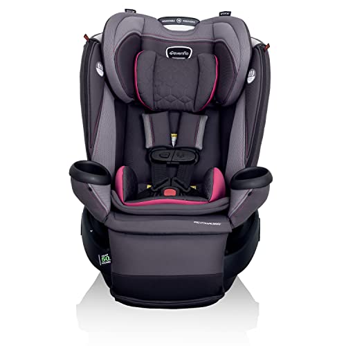 Evenflo Revolve360 Extend Rotational All In One Convertible Car Seat with 360 Degree Rotation and Extended Rear Facing