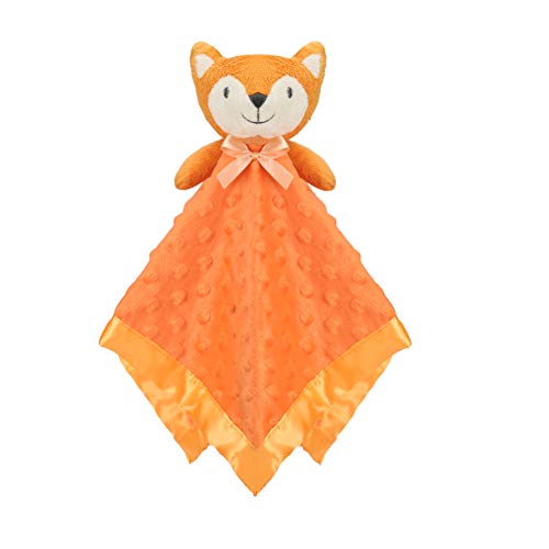 AFJ4 Super Soft Minky Security Blanket Unisex 40.6 x 40.6 cm