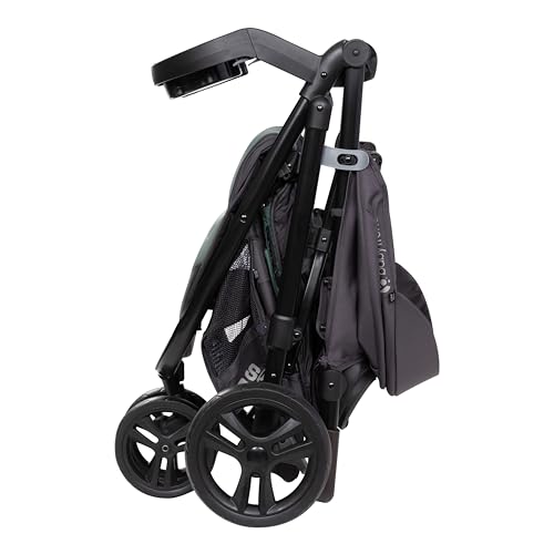 Baby Trend Passport Cargo stroller with pink bamboo accents and EZ-Lift Plus infant car seat for travel and everyday use