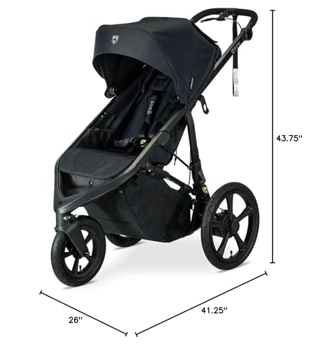 Wayfinder Jogging Stroller With Independent Dual Suspension