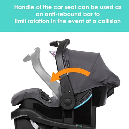 Baby Trend EZ Ride Travel System With EZ Lift Infant Car Seat Dash Pink One Hand Fold All Terrain Wheels