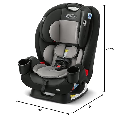 Graco TriRide 3in1 Car Seat Kipling Rear Facing to Booster With Adjustable Headrest