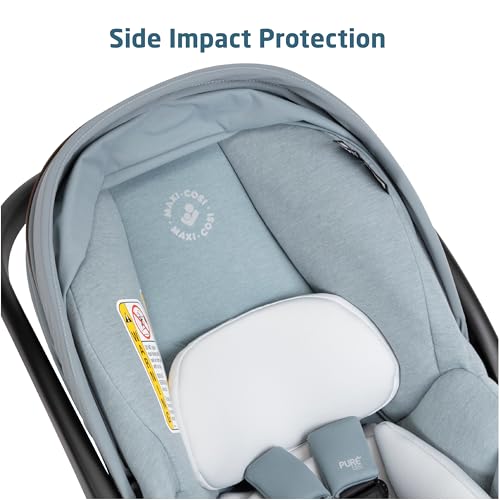 Maxi-Cosi Zelia Luxe 5-in-1 modular travel system with stroller, car seat, and bassinet for versatile baby travel.