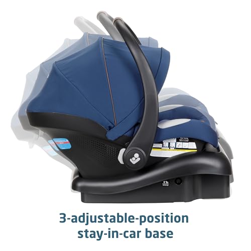 Maxi-Cosi Zelia Luxe 5-in-1 modular travel system with stroller, car seat, and accessories, designed for convenient family travel.