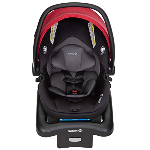Safety 1st Smooth Ride travel system stroller with OnBoard FLX infant car seat, large canopy, foldable design, and ample storage.