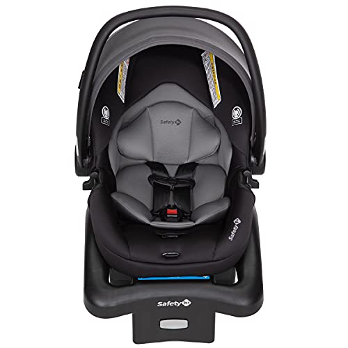 Safety 1st Smooth Ride travel system stroller with OnBoard FLX infant car seat, large canopy, foldable design, and ample storage.
