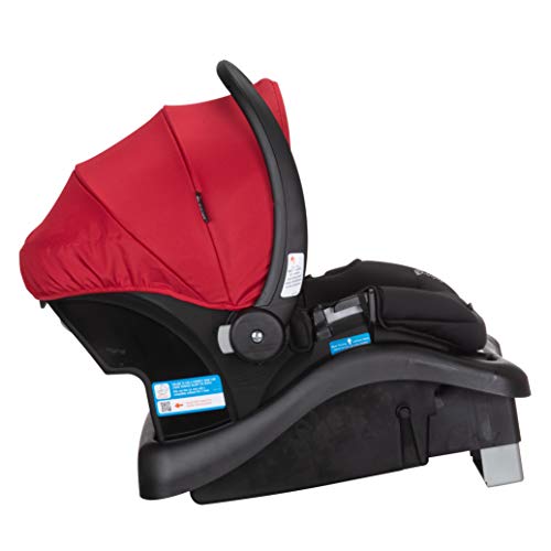 Safety 1st Smooth Ride Travel System stroller with OnBoard FLX infant car seat, large canopy, foldable design, and ample storage.