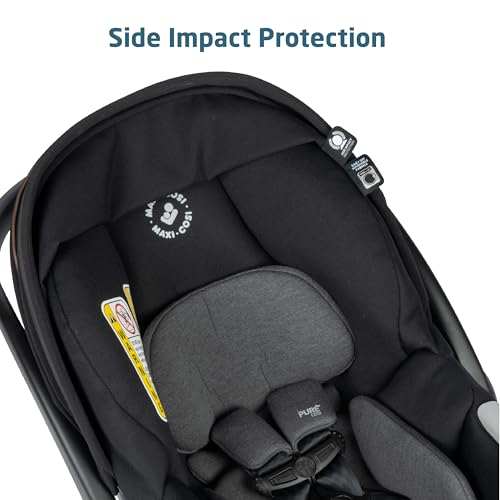 Maxi-Cosi Zelia Luxe 5-in-1 travel system with stroller, car seat, and accessories for versatile baby transportation.