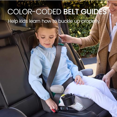 Britax Skyline Belt Positioning Booster Car Seat 2 Stage Design For Growing Kids Dusk Color