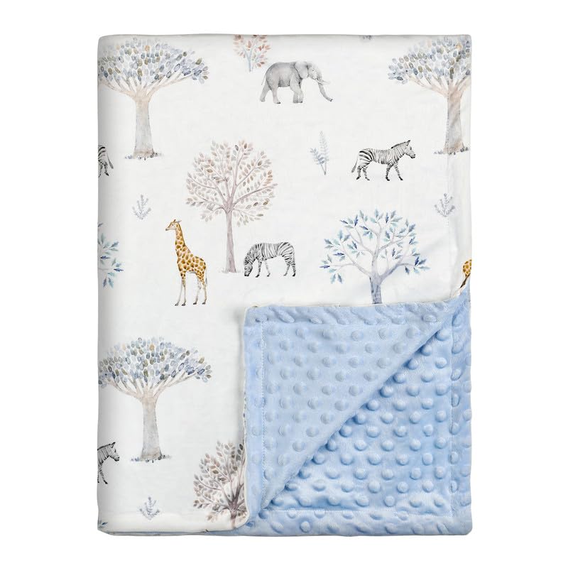 TZ05 Super Soft Minky Nursery Blanket Newborn Unisex 76.2 x 101.6 cm