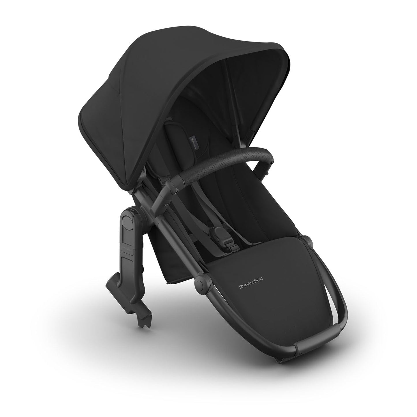 UPPAbaby RumbleSeat V3 second lower all-weather seat with magnetic buckle, compatible with Vista V2 and V3, in Declan Oat Mélange.