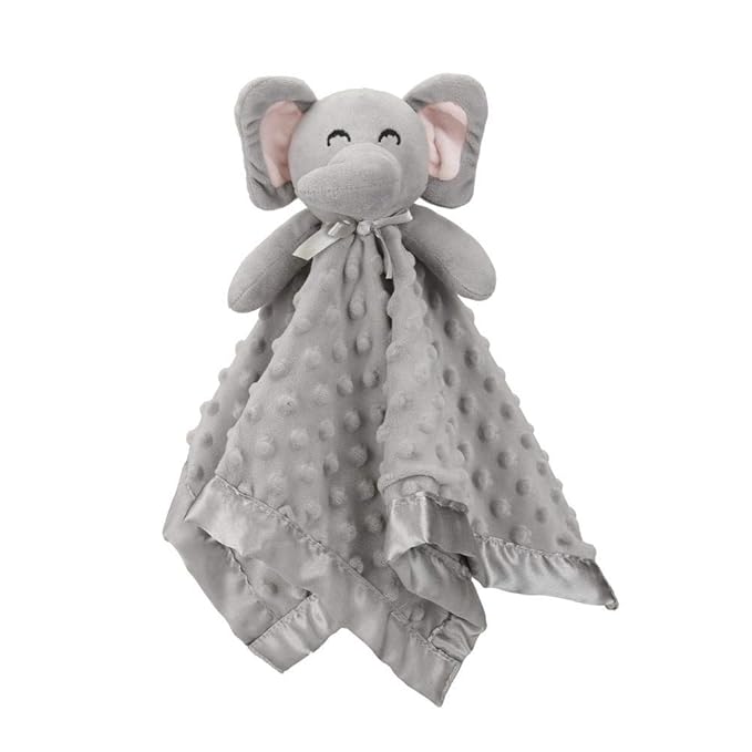 AFJ4 Super Soft Minky Security Blanket Unisex 40.6 x 40.6 cm
