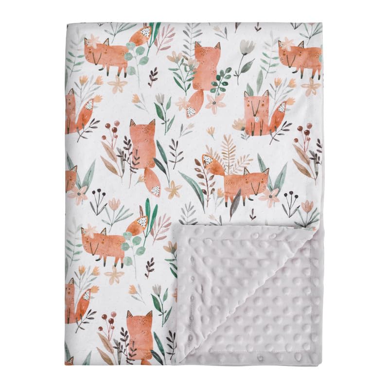 TZ05 Super Soft Minky Nursery Blanket Newborn Unisex 76.2 x 101.6 cm