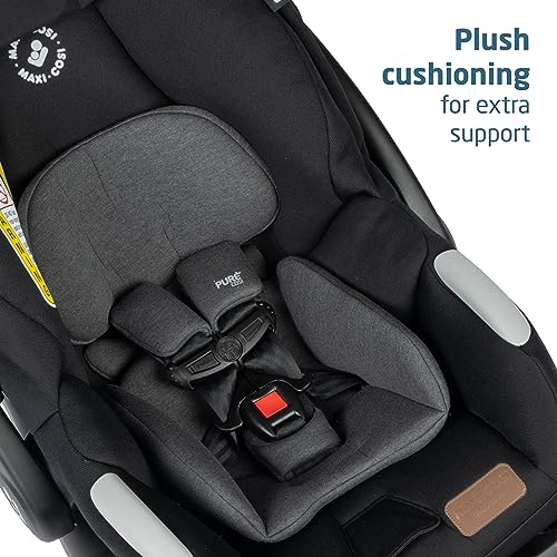 Maxi-Cosi Zelia Luxe 5-in-1 modular travel system with stroller, car seat, and accessories for infants and toddlers.