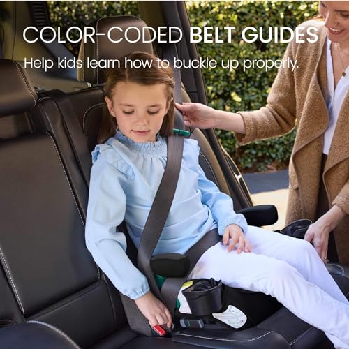 Britax Skyline Belt Positioning Booster Car Seat 2 Stage Design For Growing Kids Dusk Color