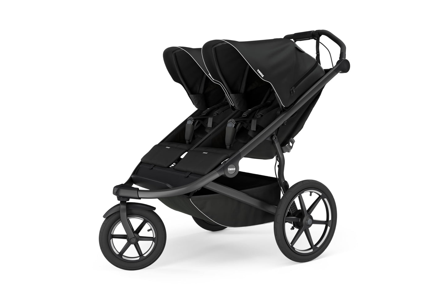 Thule Urban Glide 3 Double All-Terrain Stroller Lightweight With Air-Filled Tires And Suspension