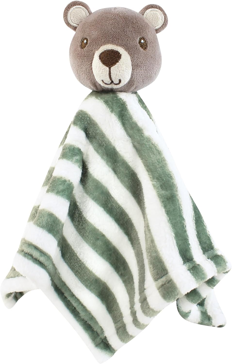 17800 Unisex Baby Animal Face Plush Security Blanket 35.6 x 35.6 cm