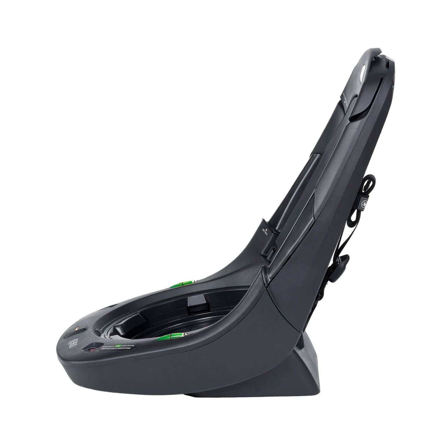 Chicco Fit360 ClearTex Rotating Convertible Car Seat With 360 Degree Rotation And Lever Lock System Obsidian Black