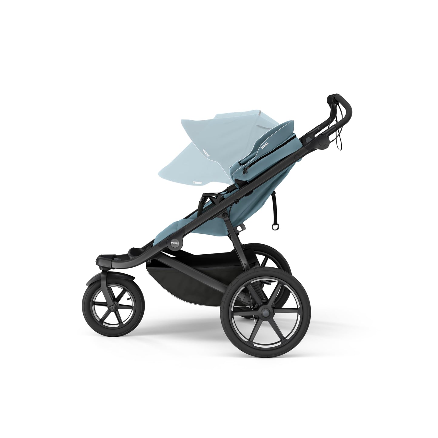 Thule Urban Glide 3 Double All-Terrain Stroller Lightweight With Air-Filled Tires And Suspension