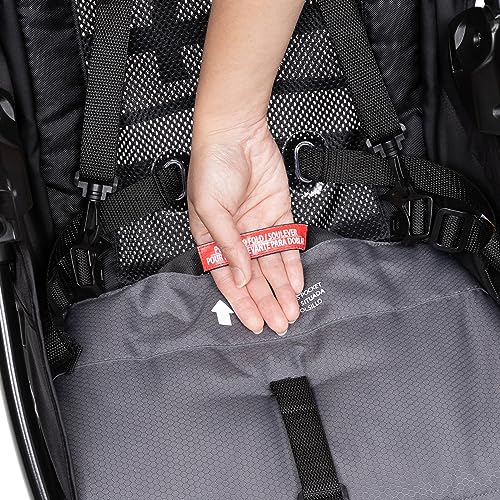 Baby Trend Passport Cargo Stroller travel system with pink bamboo fabric and EZ-Lift Plus infant car seat, designed for convenient travel.