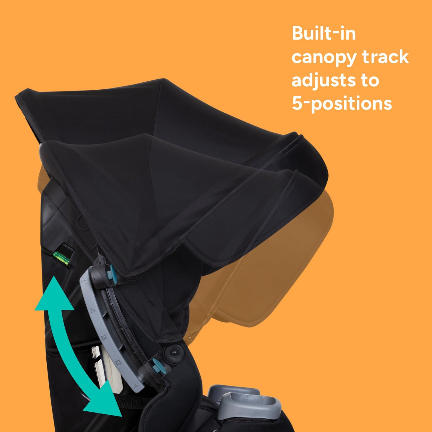 Baby Trend Cover Me 4 In 1 Convertible Car Seat Built In Canopy