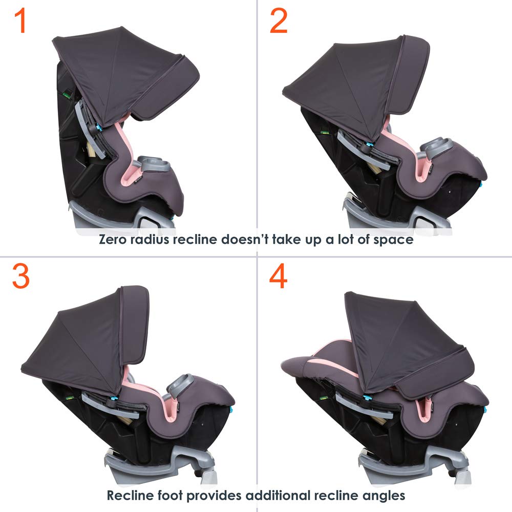 Baby Trend Cover Me 4 In 1 Convertible Car Seat Built In Canopy