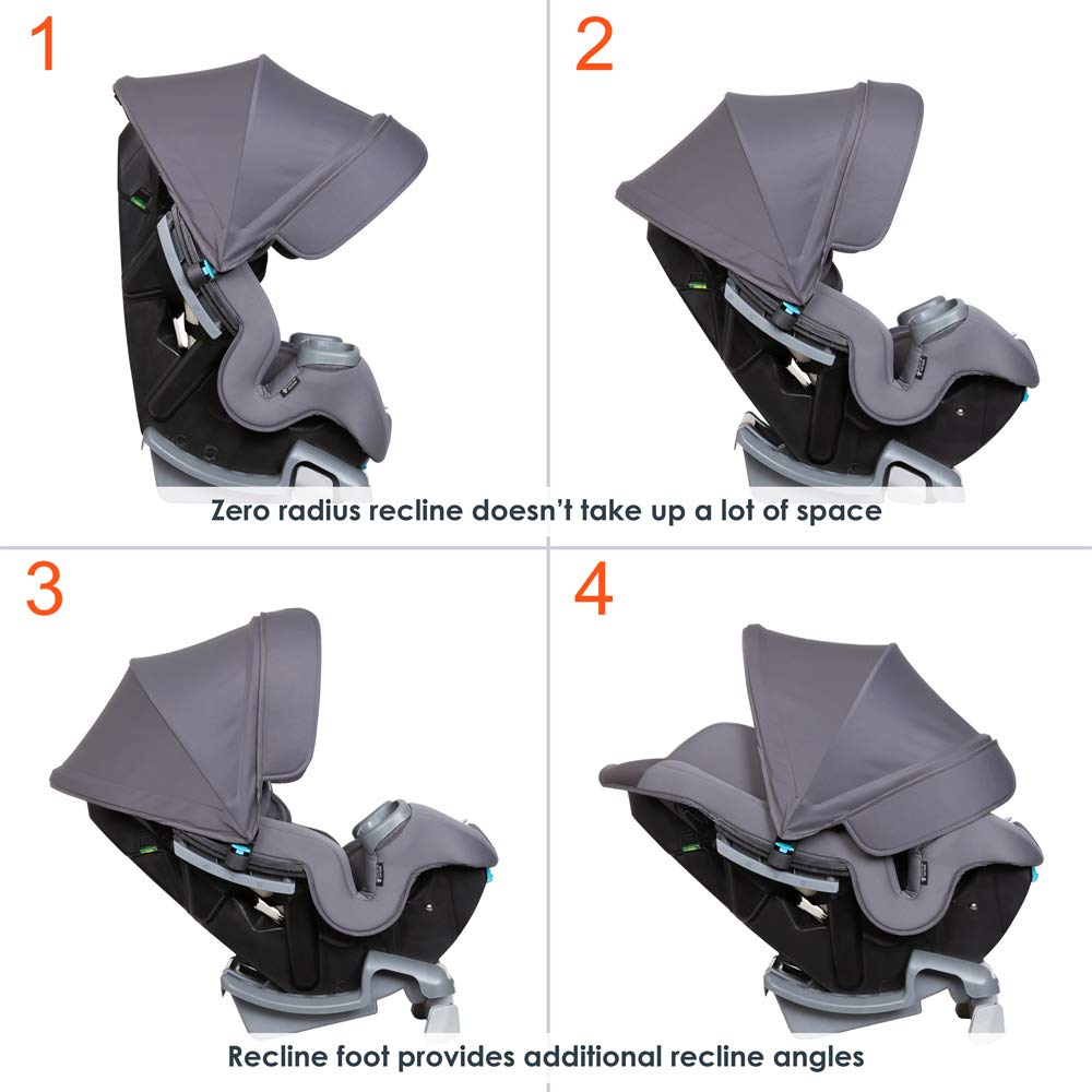 Baby Trend Cover Me 4 In 1 Convertible Car Seat Built In Canopy