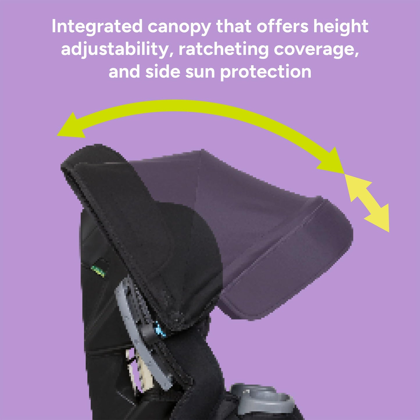 Baby Trend Cover Me 4 In 1 Convertible Car Seat Built In Canopy