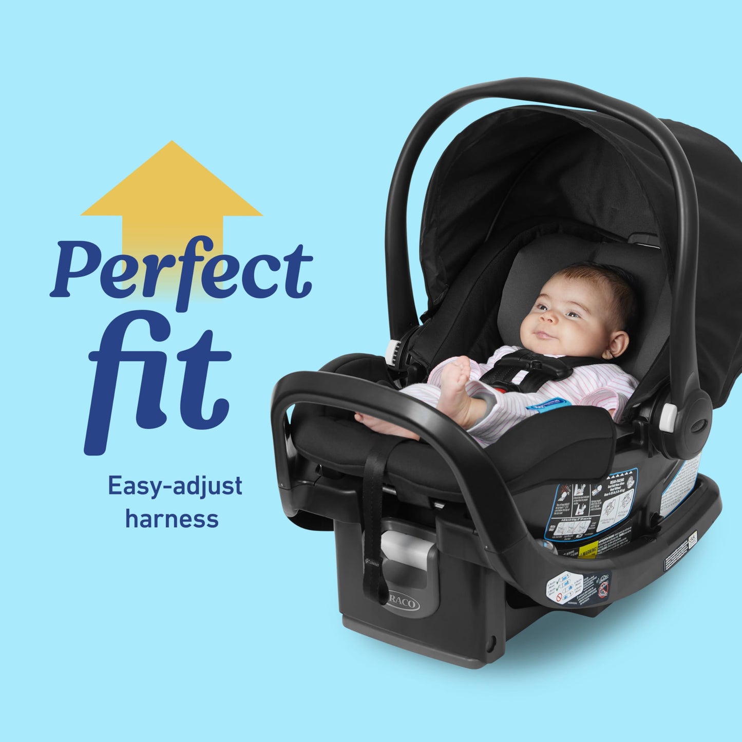Graco SnugRide SnugFit Infant Car Seat Anti Rebound Bar for Safety