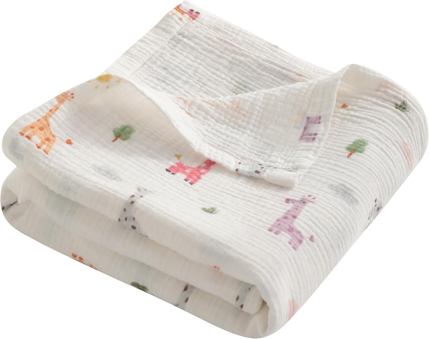 AUSNT4LCOBL-30 Muslin Cotton Toddler Blanket 76.2 x 101.6 cm