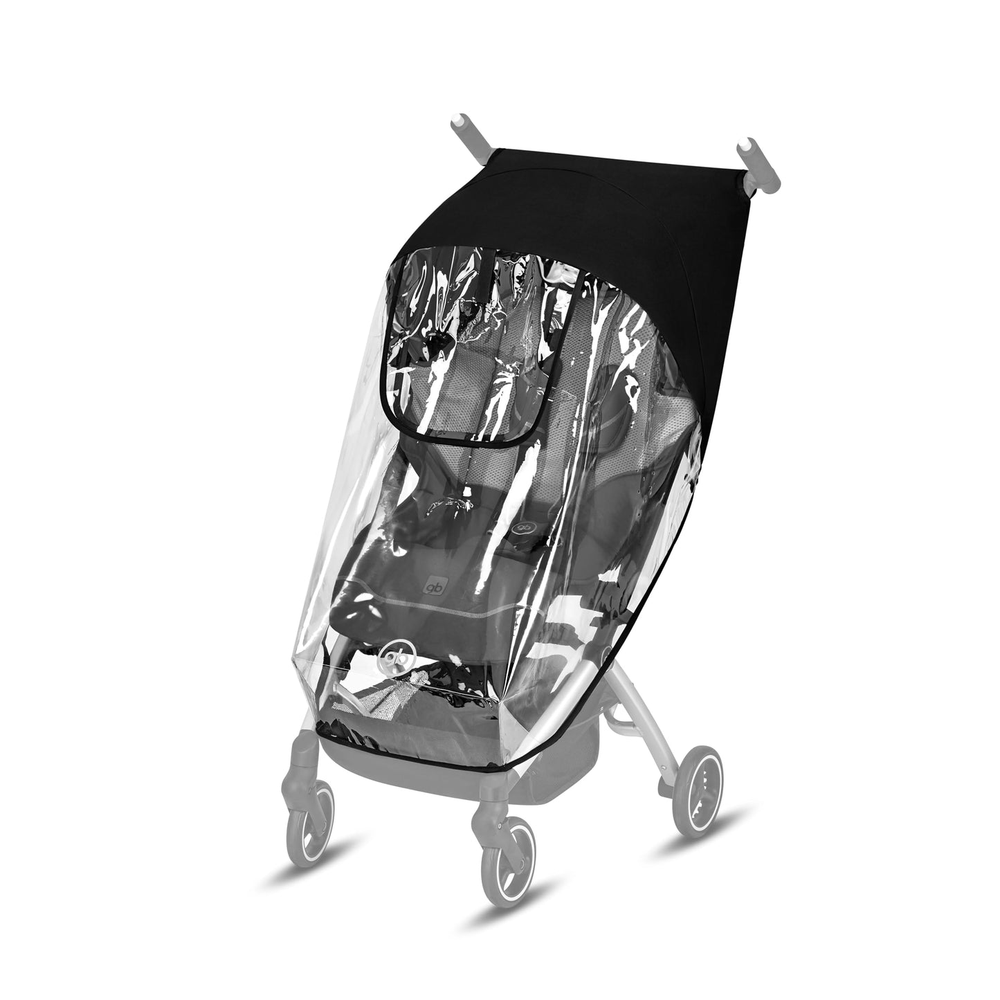 My Store gb Pockit+ All-Terrain lightweight travel stroller with canopy and reclining seat in Velvet Black, compact and easy to carry