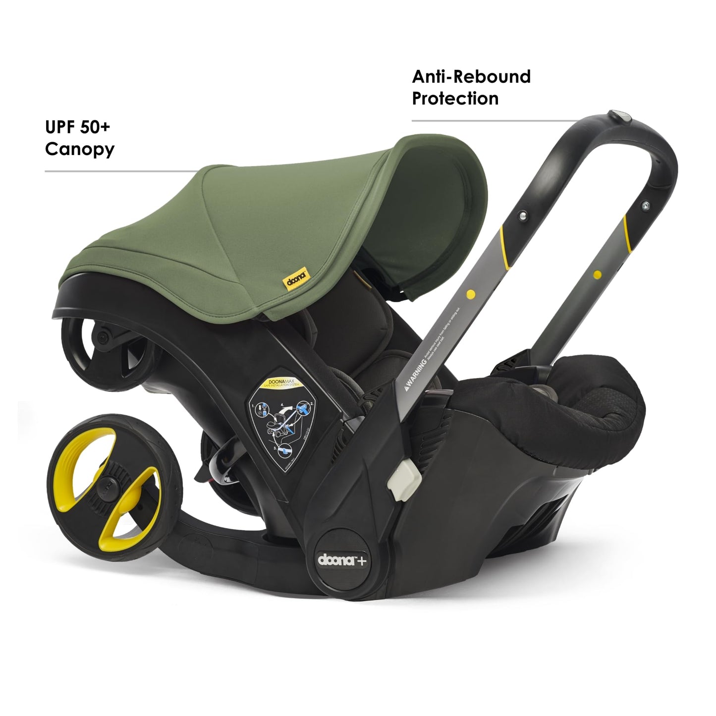 Doona Car Seat And Stroller Nitro Black All In One Travel System For Effortless Transitions