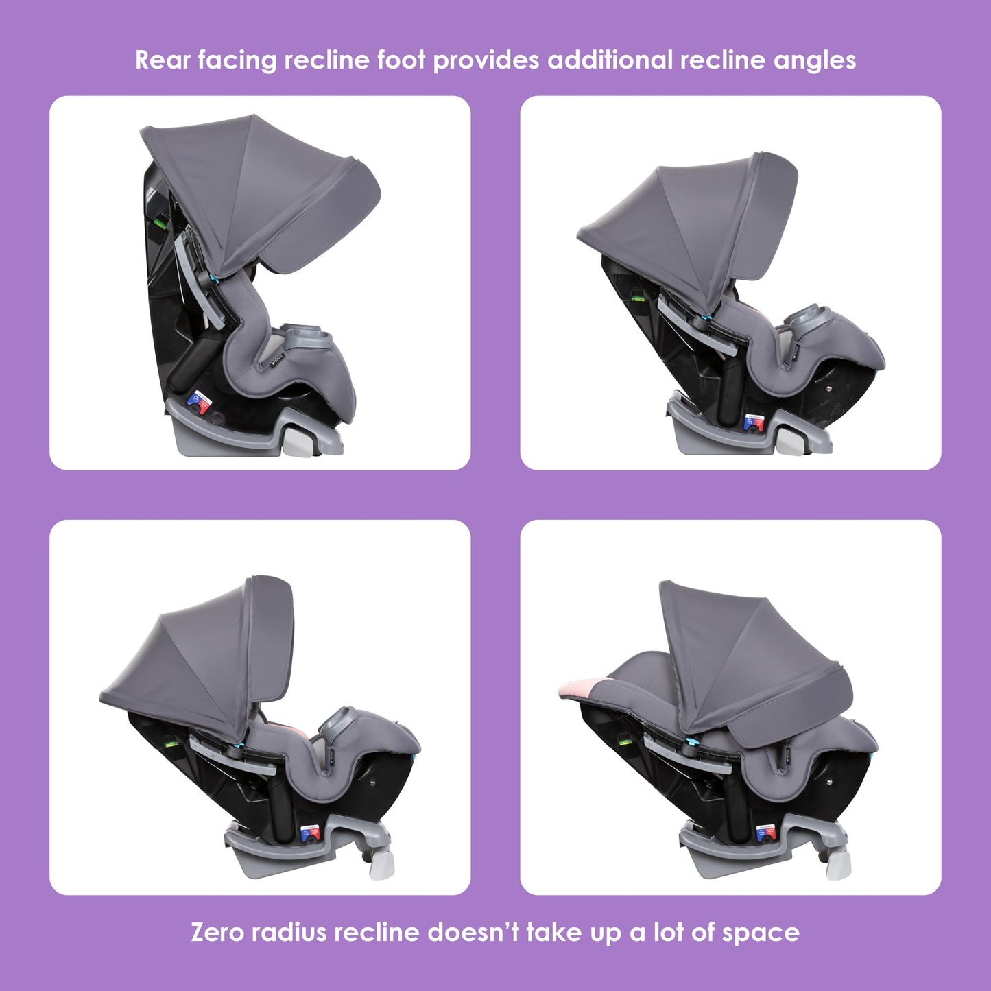 Baby Trend Cover Me 4 In 1 Convertible Car Seat Built In Canopy