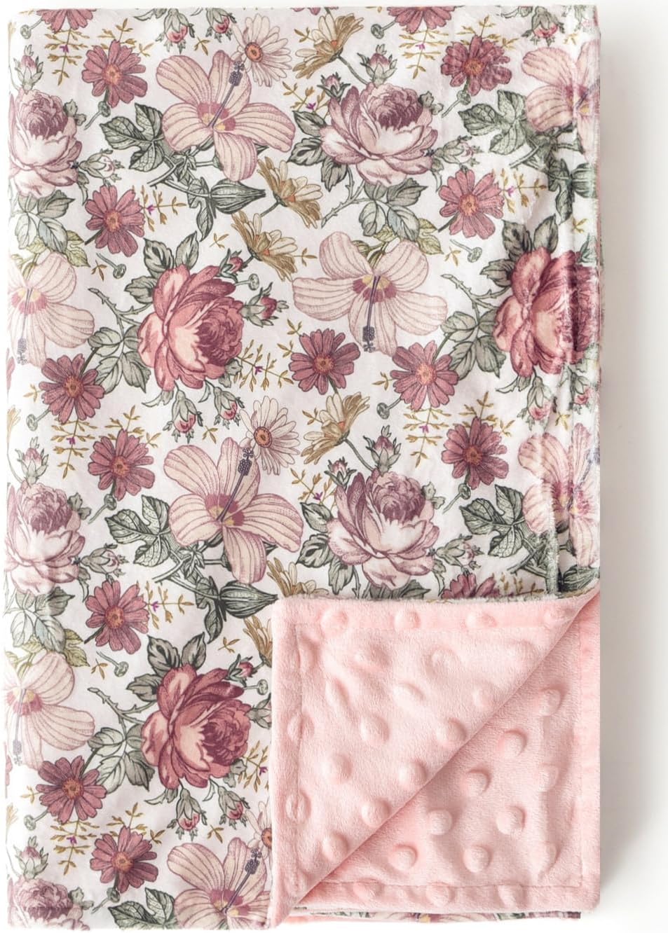 MSB313 Super Soft Minky Nursery Blanket Newborn Unisex 76.2 x 101.6 cm