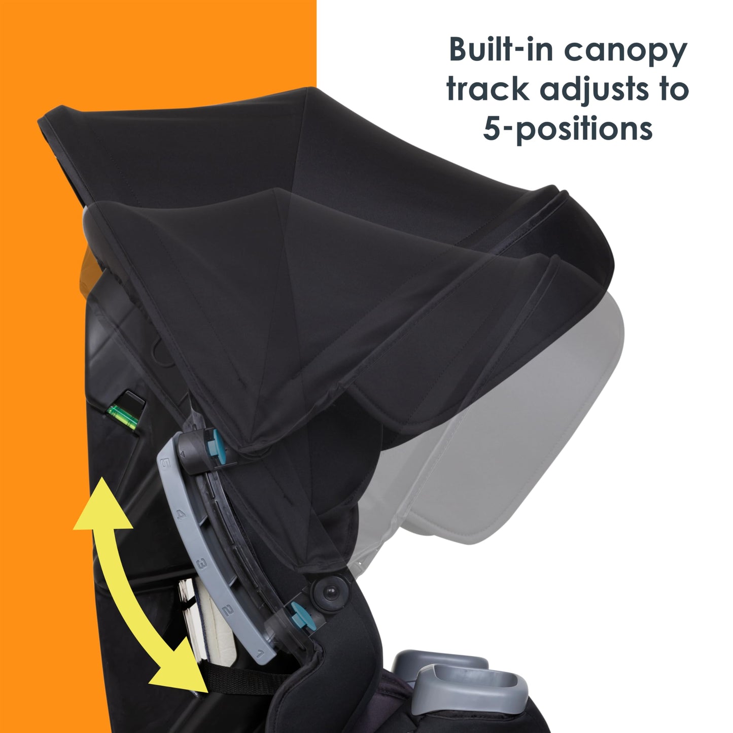 Baby Trend Cover Me 4 In 1 Convertible Car Seat Built In Canopy