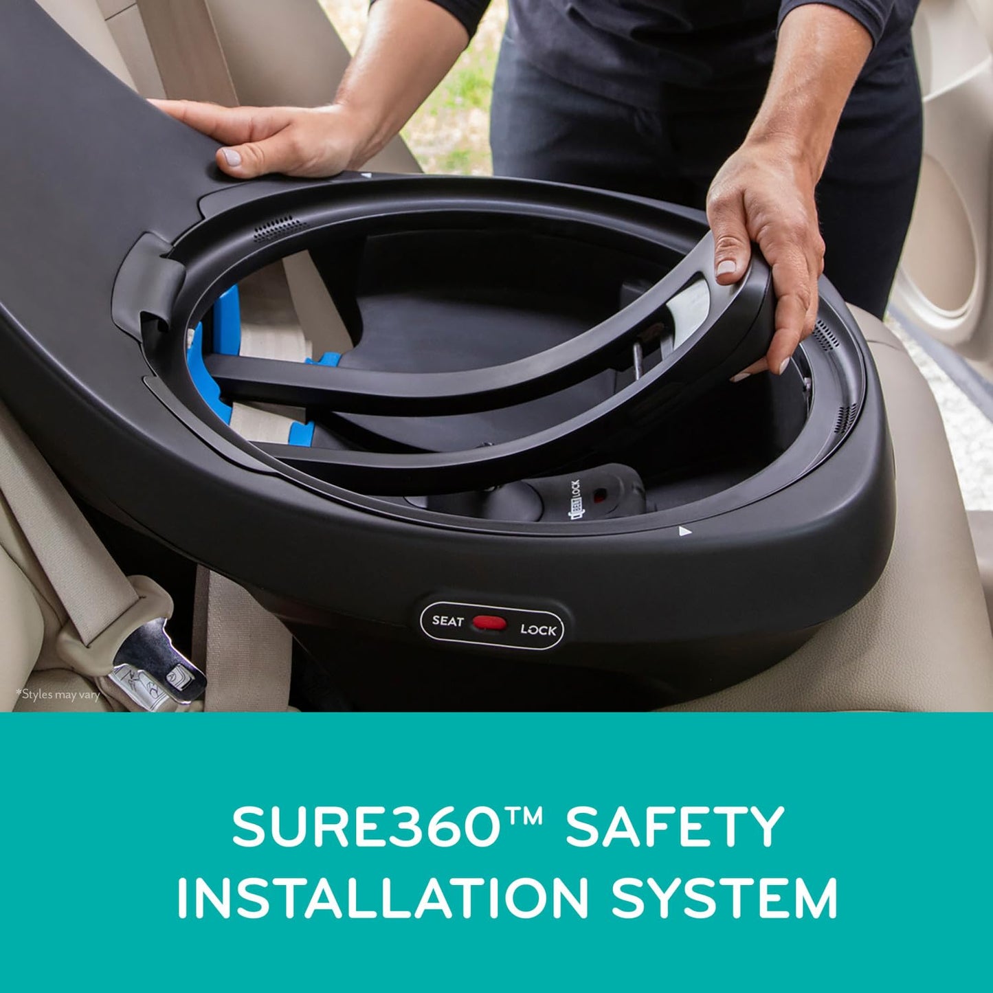 Evenflo Revolve360 Extend Rotational All In One Convertible Car Seat with 360 Degree Rotation and Extended Rear Facing