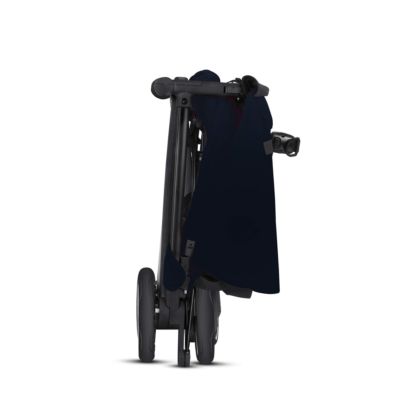 My Store gb Pockit+ All-Terrain lightweight travel stroller with canopy and reclining seat in velvet black, compact and easy to carry.