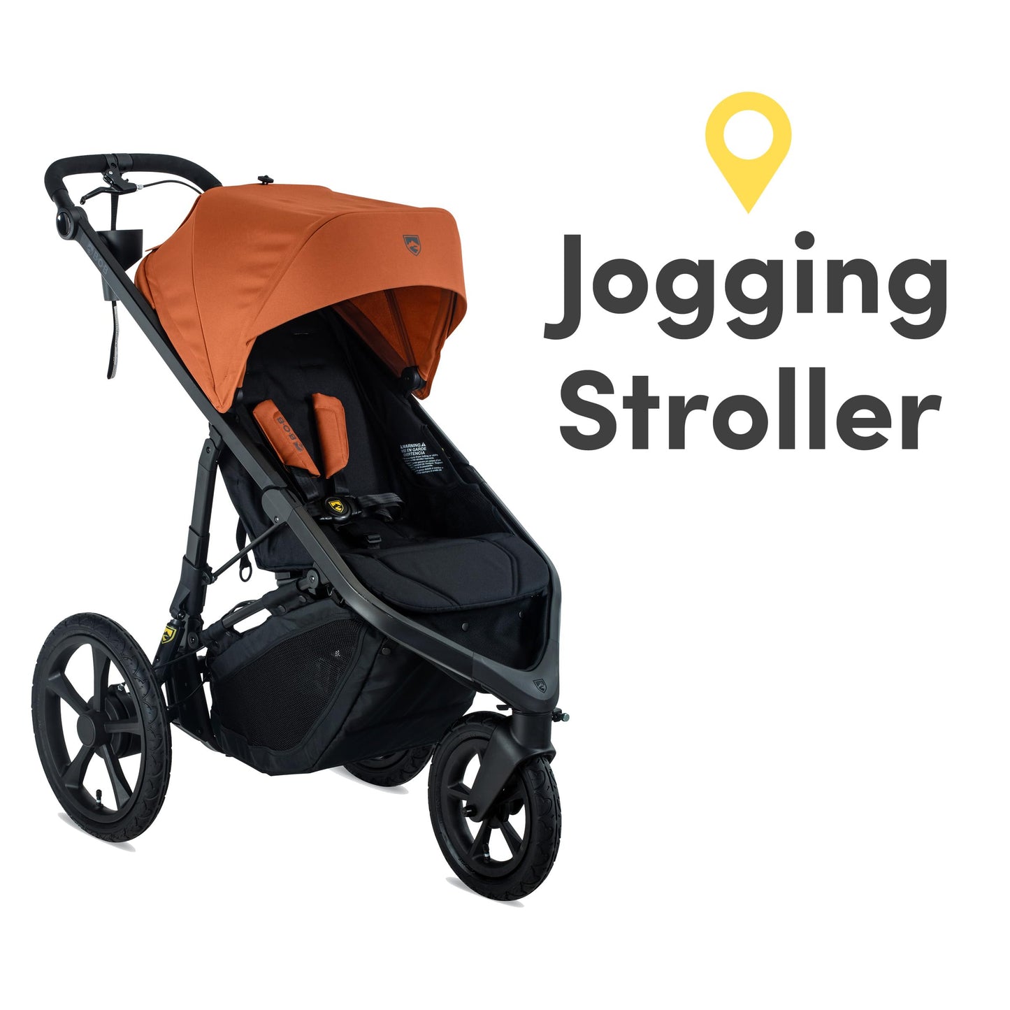 Wayfinder Jogging Stroller With Independent Dual Suspension