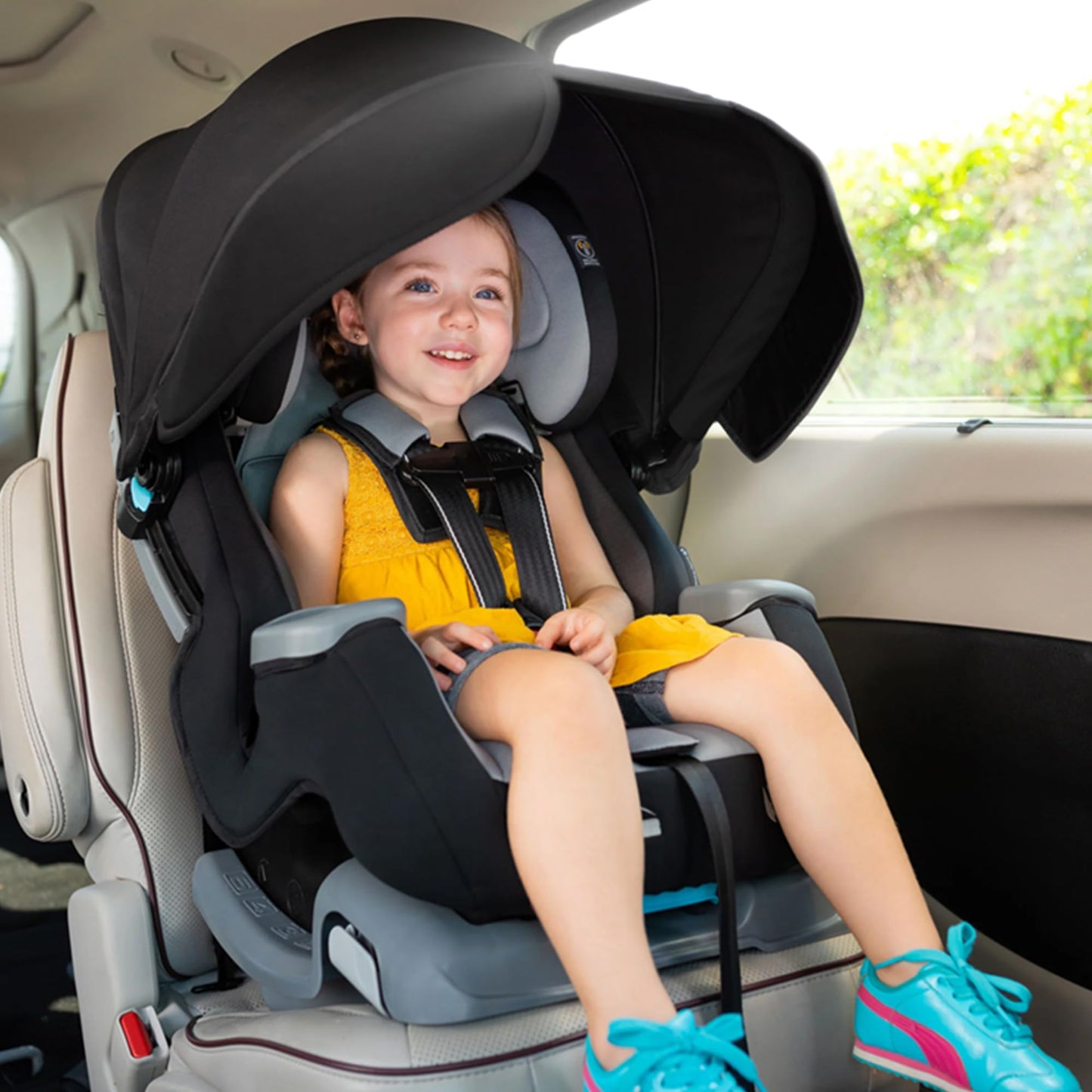 Baby Trend Cover Me 4 In 1 Convertible Car Seat Built In Canopy