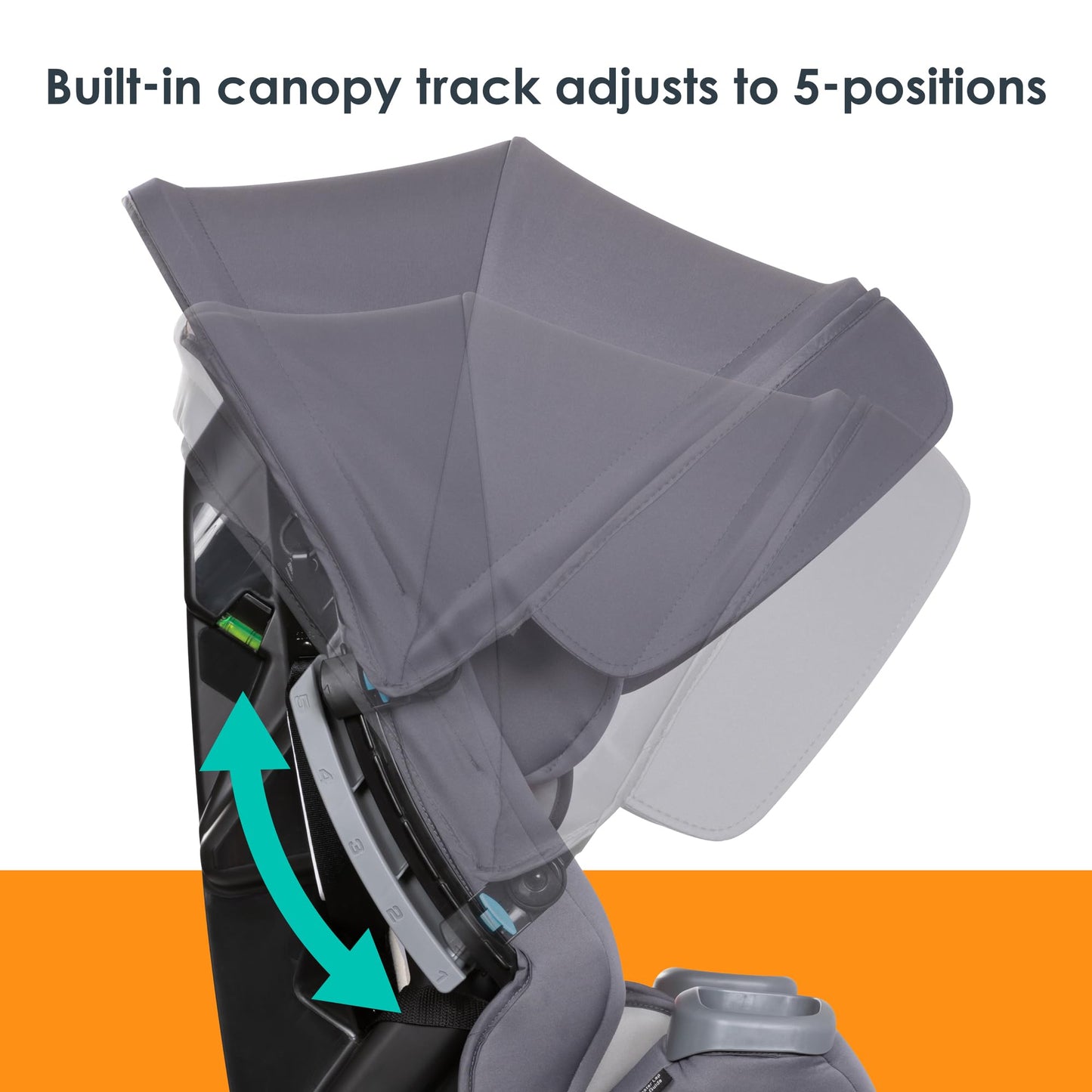 Baby Trend Cover Me 4 In 1 Convertible Car Seat Built In Canopy