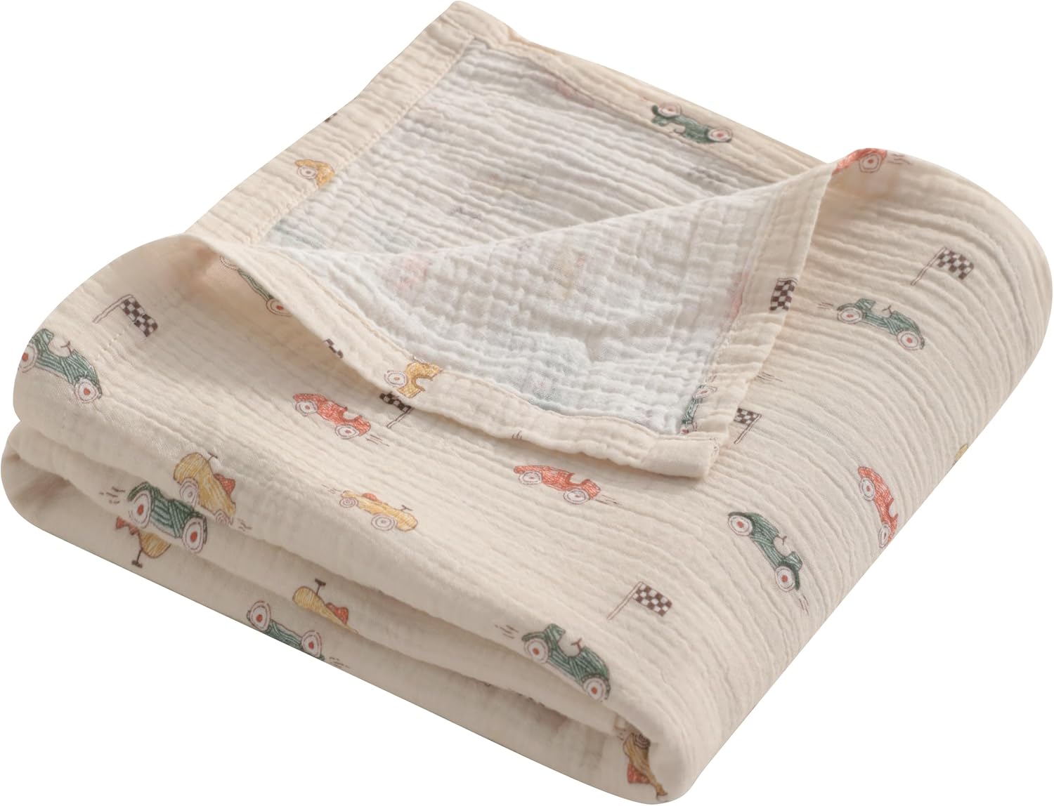 AUSNT4LCOBL-30 Muslin Cotton Toddler Blanket 76.2 x 101.6 cm